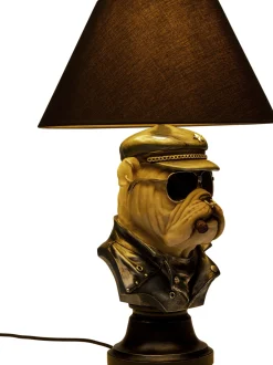 Lampa stołowa motyw zwierzęcy pies punk 57 cm