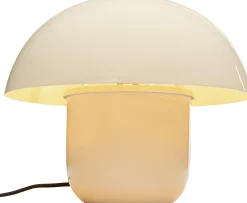 Lampa Stołowa Mushroom Błyszcząca Ecru 27cm