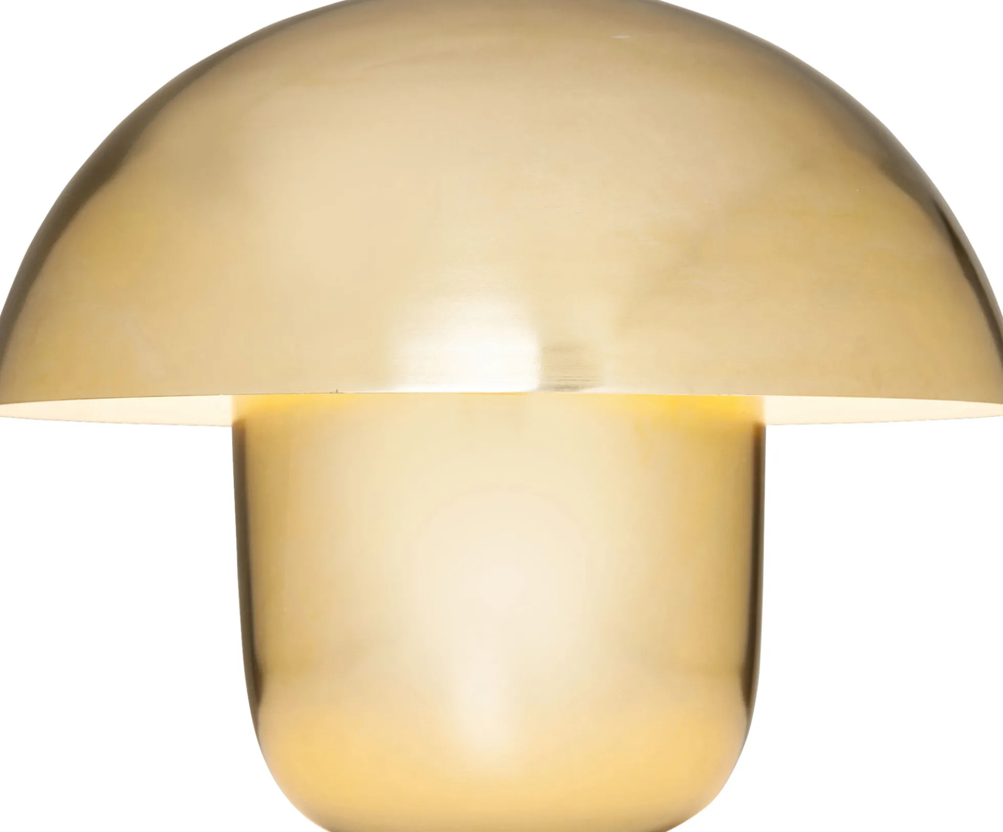 Lampa stołowa Mushroom Ø50x44 cm mosiężna