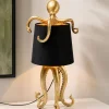 Lampa stołowa Octopus Gold/Black 60cm