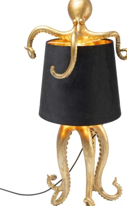Lampa stołowa Octopus Gold/Black 60cm