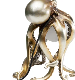 Lampa stołowa Octopus 26x34 cm złota