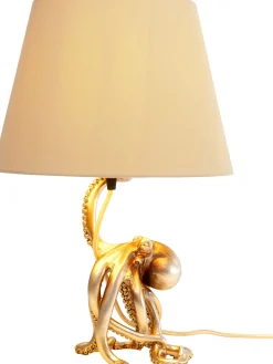 Lampa Stołowa Octopus Złota 44cm