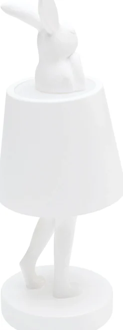 Lampa stołowa Rabbit LED 29 cm biała