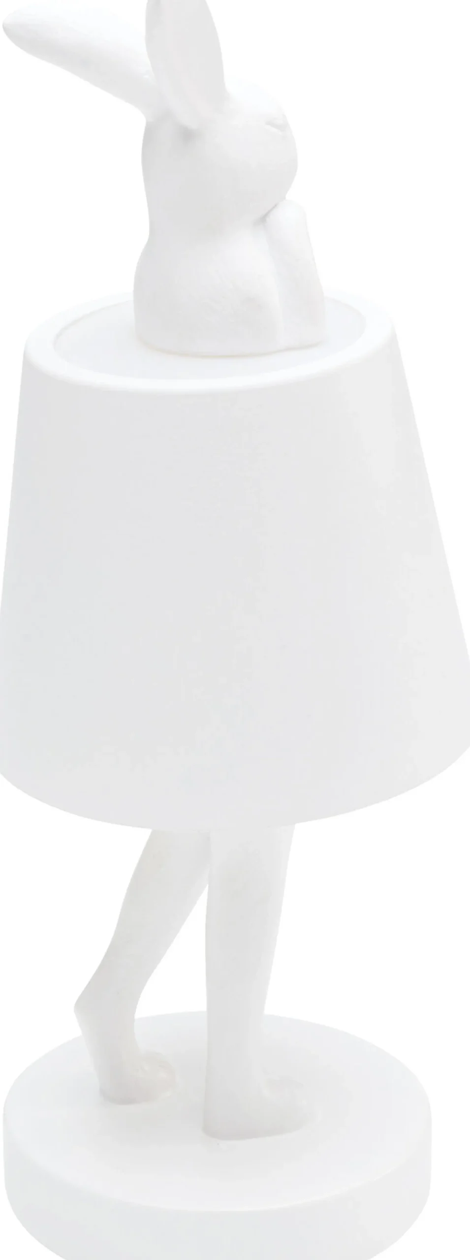 Lampa stołowa Rabbit LED 29 cm biała