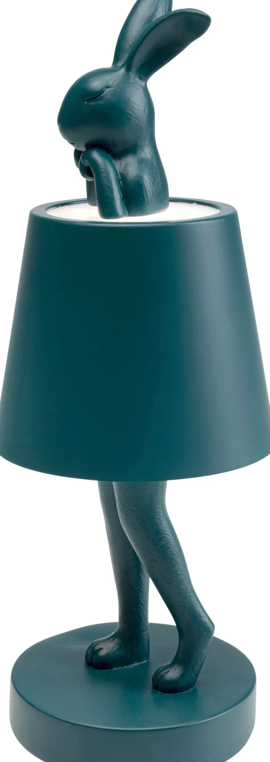 Lampa stołowa Rabbit LED 29 cm petrol