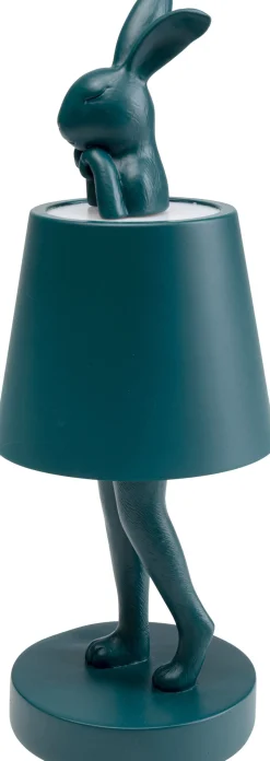 Lampa stołowa Rabbit LED 29 cm petrol