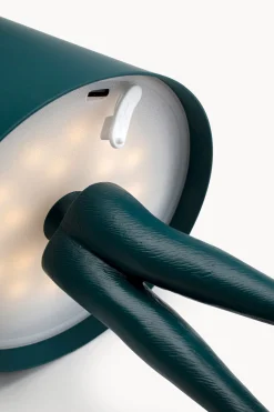 Lampa stołowa Rabbit LED 29 cm petrol