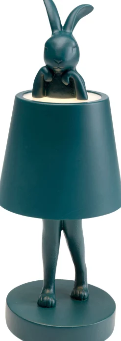 Lampa stołowa Rabbit LED 29 cm petrol