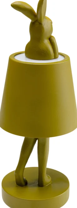 Lampa stołowa Rabbit LED 29 cm zielona