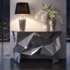 Lampa stołowa Rose Multi 33x56 cm czarno-srebrna