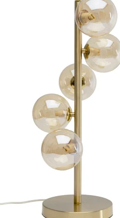 Lampa Stołowa Scala Balls Mosiężna 54cm