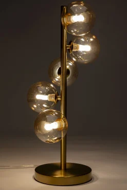 Lampa Stołowa Scala Balls Mosiężna 54cm