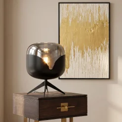Lampa stołowa Smoke Goblet Ball