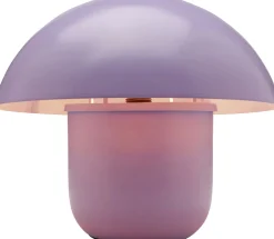 Lampa stołowa stalowa grzybek kolor fioletowy Ø29x27 cm