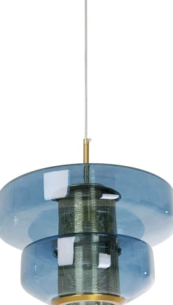 Lampa wisząca Arcadia niebieska Ø34cm