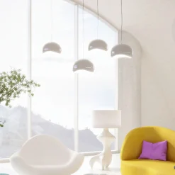 Lampa wisząca Cloud Beam biała 45cm