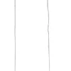 Lampa wisząca Cloud Beam Double srebrna 70cm