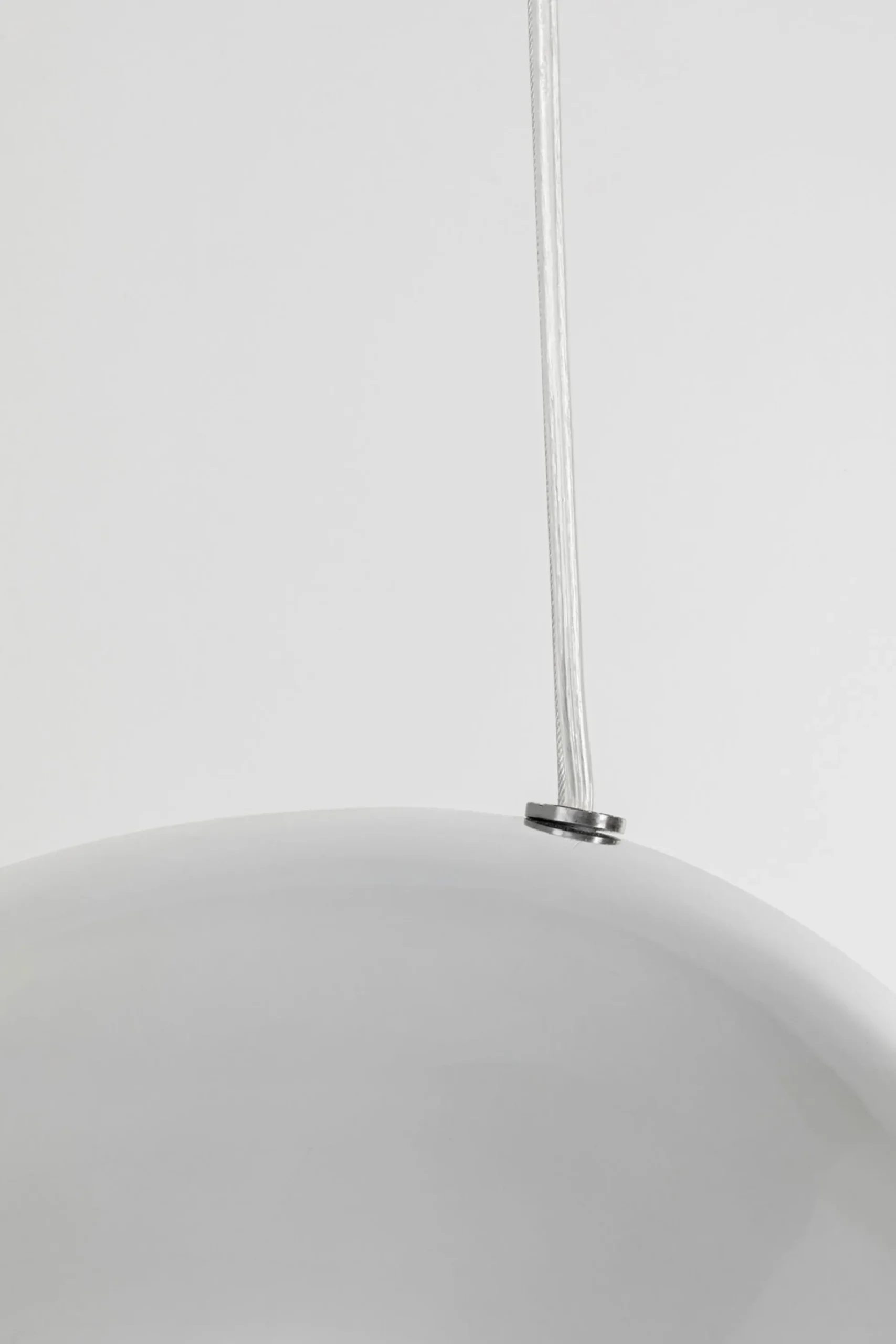 Lampa wisząca Cloud Beam Double srebrna 70cm
