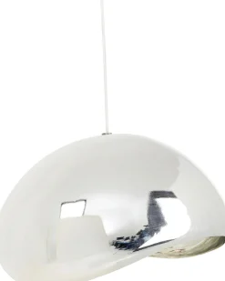 Lampa wisząca Cloud Beam srebrna 45cm
