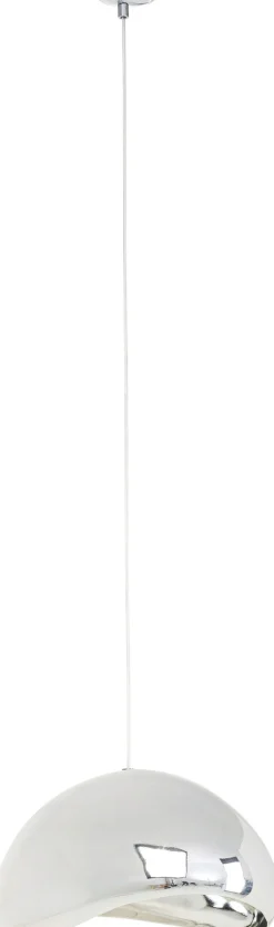 Lampa wisząca Cloud Beam srebrna 45cm