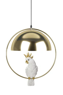 Lampa wisząca Cockatoo 46x56 cm złota