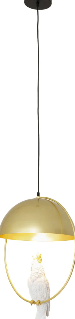 Lampa wisząca Cockatoo 46x56 cm złota