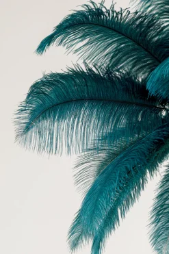 Lampa wisząca Feather Palm zielona Ø60cm