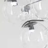 Lampa wisząca Lasmina 91x110 cm czarna - klosze szklane