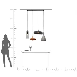 Lampa wisząca Melange Dinging 107cm