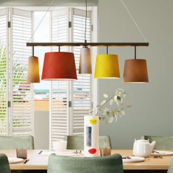 Lampa wisząca Parecchi 107x37 cm kolorowa
