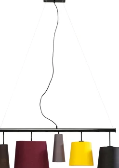 Lampa wisząca Parecchi 107x37 cm kolorowa