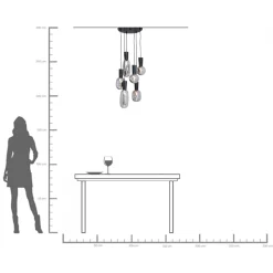 Lampa wisząca Romeo Ø42cm