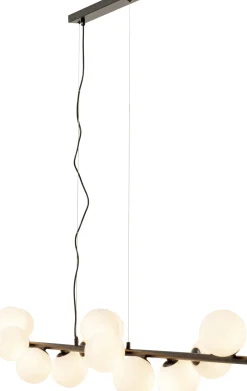 Lampa wisząca Scala Balls Milky Black 150cm