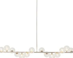 Lampa wisząca Scala Balls 155x138 cm chromowa