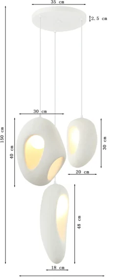 Lampa wisząca Soul Dining 53cm