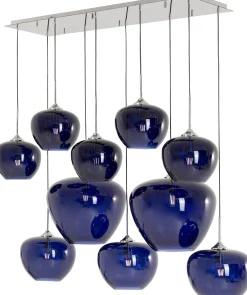 Lampa wisząca Sphere nocny niebieski 160cm
