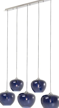 Lampa wisząca Sphere nocny niebieski Five 160cm