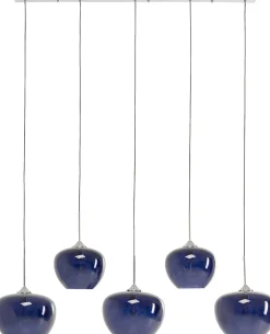 Lampa wisząca Sphere nocny niebieski Five 160cm