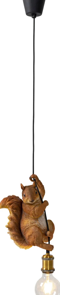 Lampa wisząca Squirrel 20x38 cm ruda