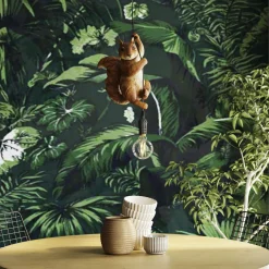 Lampa wisząca Squirrel 20x38 cm ruda