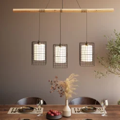 Lampa wisząca Three Grids