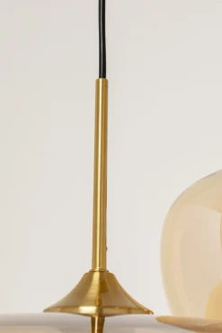 Lampa wisząca Tulip Brass Ø45cm