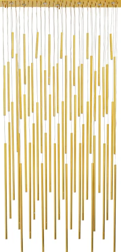 Lampa wisząca Vegas LED 154x250-320 cm złota