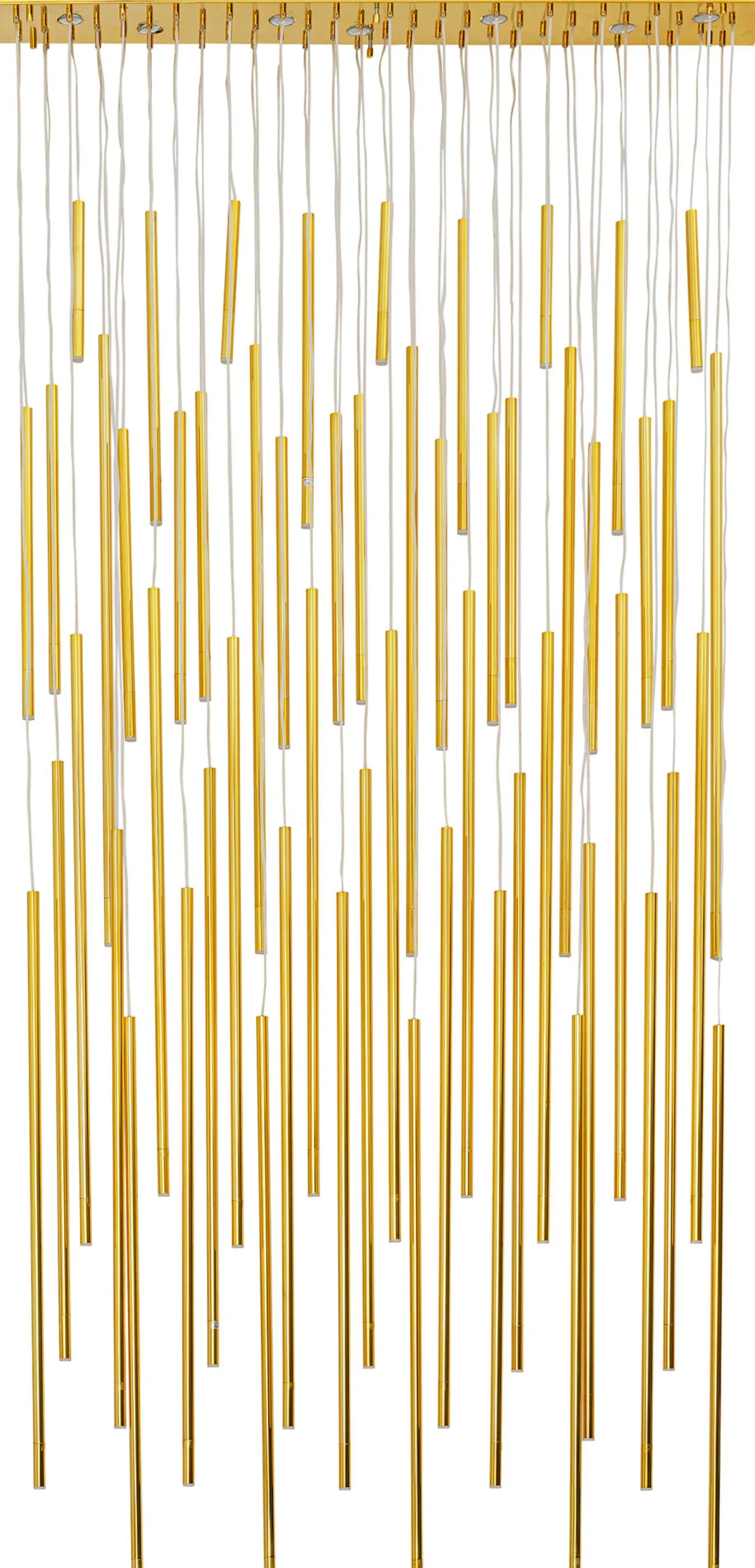 Lampa wisząca Vegas LED 154x250-320 cm złota
