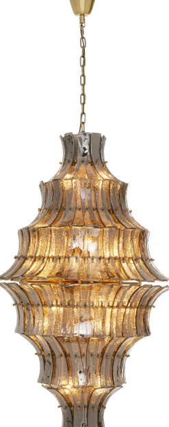 Lampa Wisząca Venezia Double Smoke Ø71cm