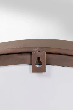 Lustro ścienne Arezzo coffee Ø100cm