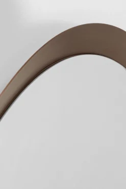 Lustro ścienne Arezzo coffee Ø100cm