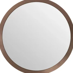 Lustro ścienne Arezzo coffee Ø100cm