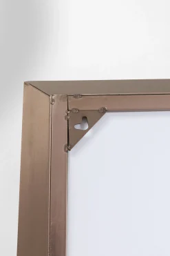 Lustro ścienne Arezzo coffee trapez 65(45)x160cm